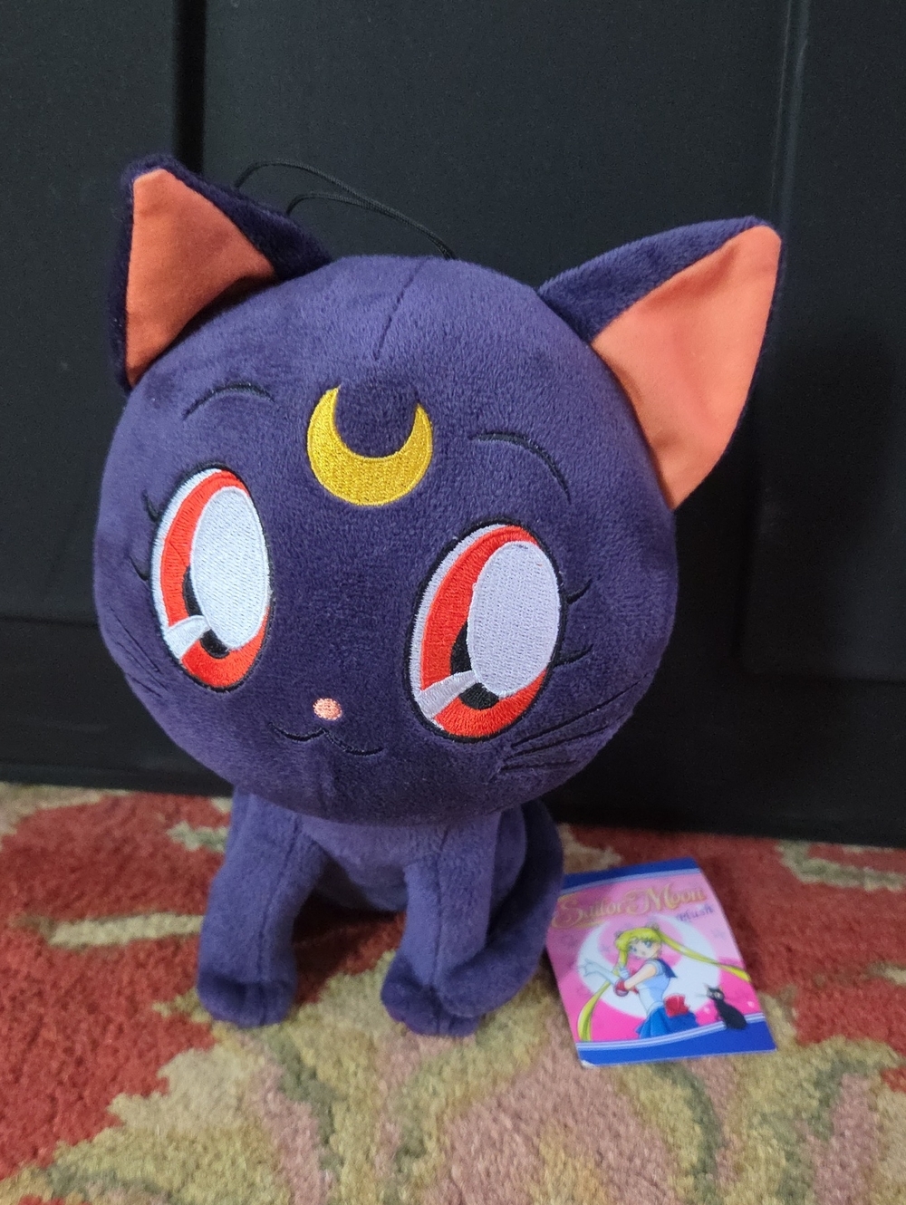 New Sailor Moon Luna Plush Cat 8in